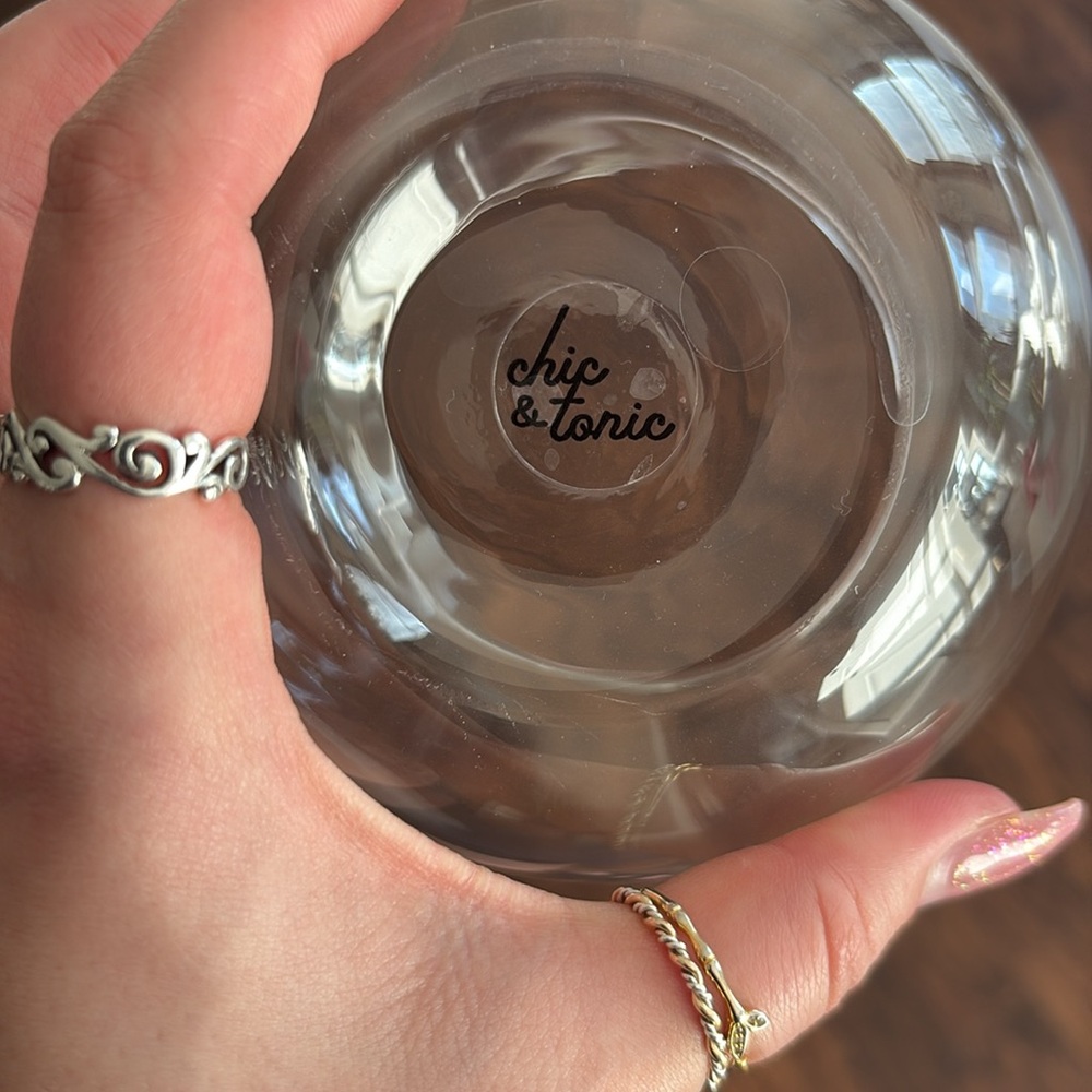 Chic & Tonic Fishbowl Cocktail Glasses (set of 4) - Picture 5 of 5
